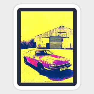 Retro XJS Sticker